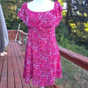 BeBop Pink Floral Dress